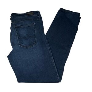 AG the prima midrise cigarette dark wash jeans size 31R